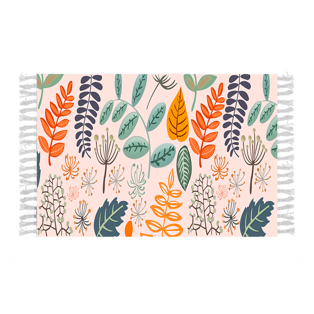 SOGA 90cm Soft cotton woven handmadeArea rugs for living room bedroom, Home Decor