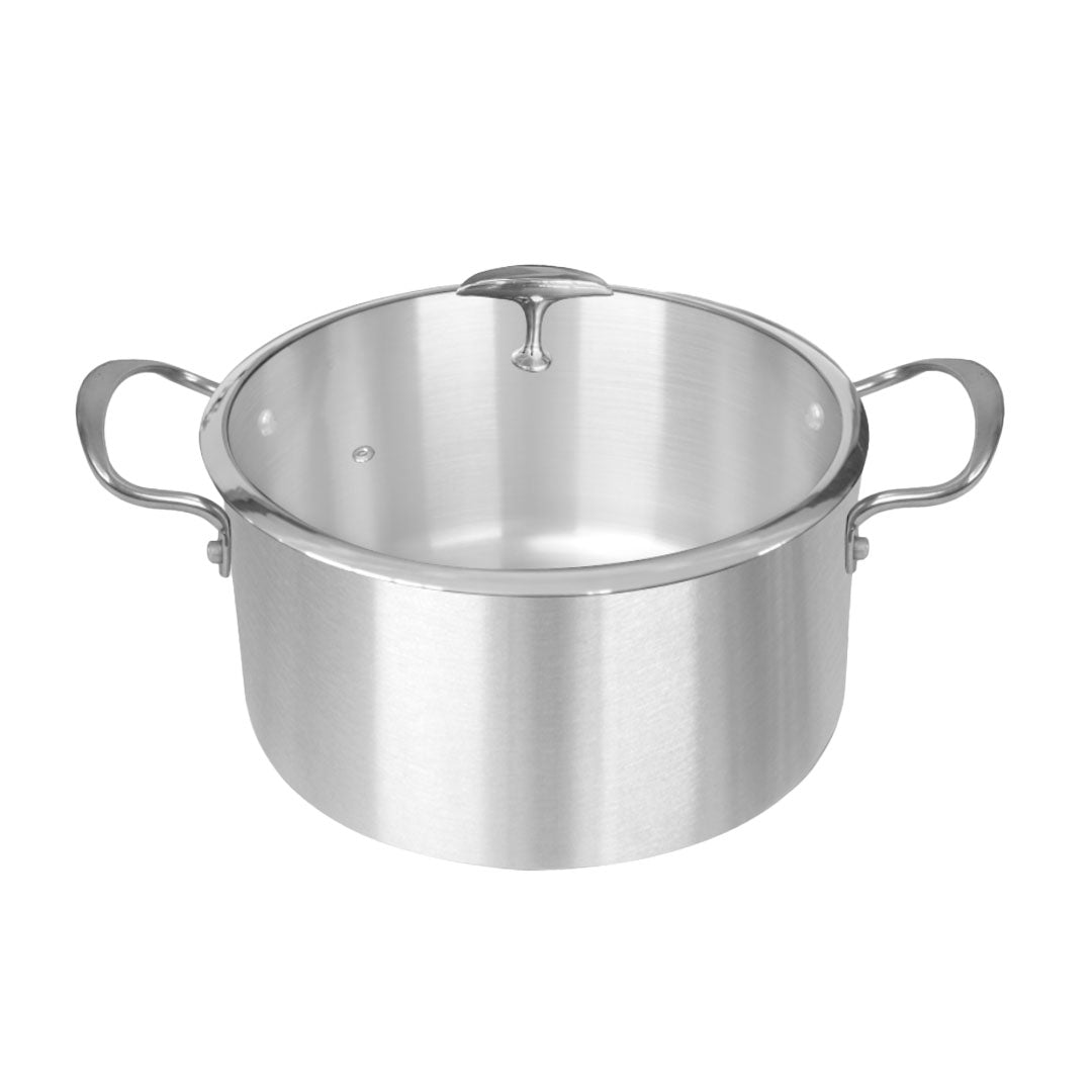 SOGA Stainless Steel 26cm Casserole With Lid Induction Cookware