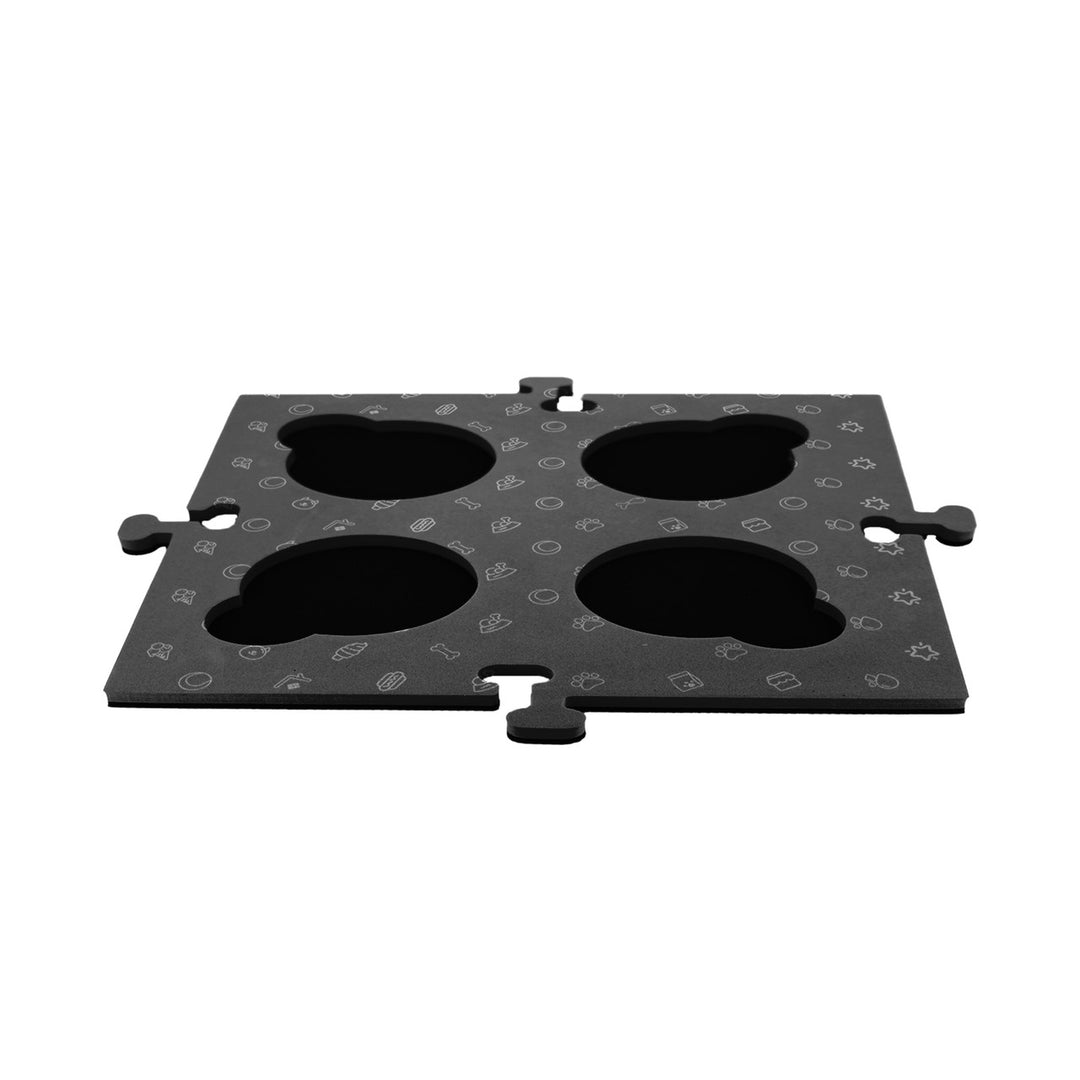 Tech4Pets Black Mat 2-Pack for Talking Buttons & Floor