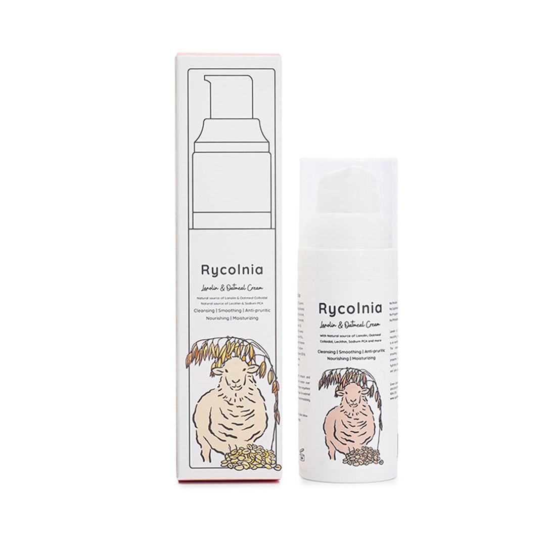 Rycolnia Lanolin & Oatmeal Cream 50g