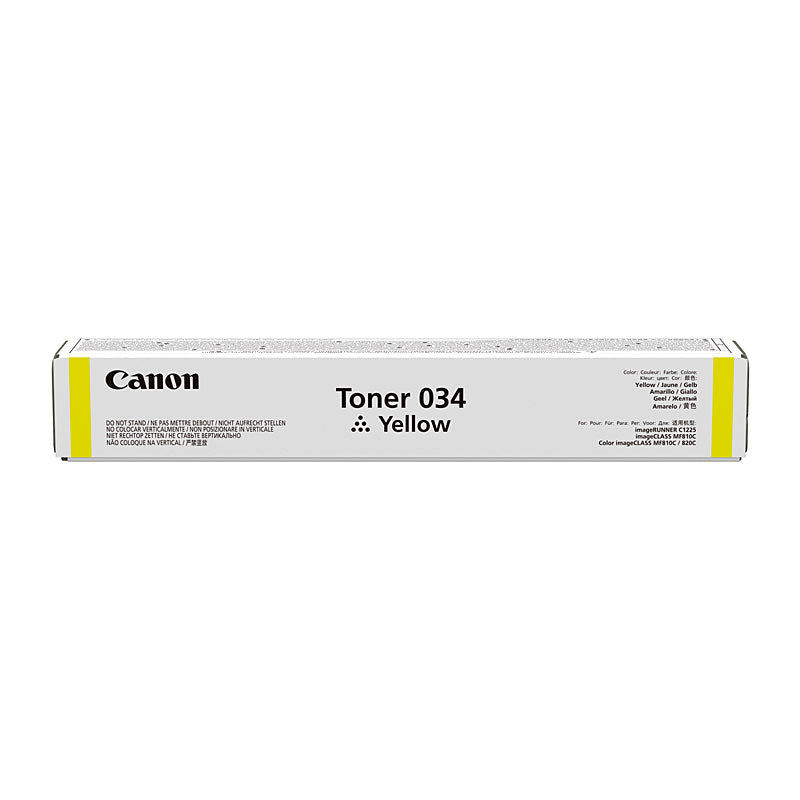 CANON Cartridge034 Yellow Toner