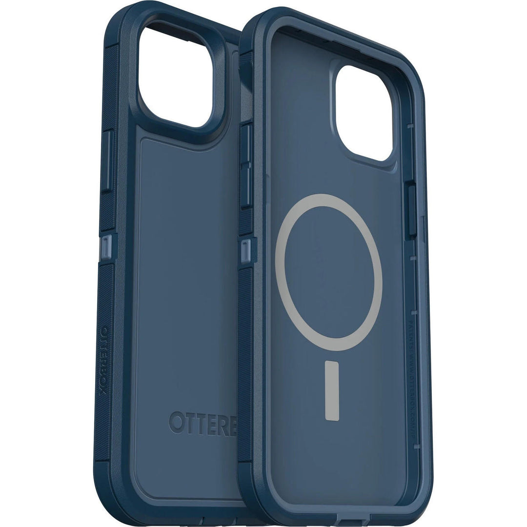 OTTERBOX Apple iPhone 14 Plus Defender Series XT Case with MagSafe - Open Ocean (Blue) (77-89115), 5x Military Standard