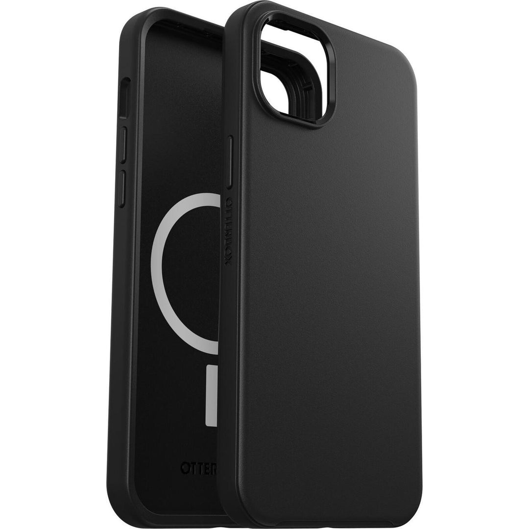 OTTERBOX Apple iPhone 14 Plus Symmetry Series+ Antimicrobial Case for MagSafe - Black (77-88994), 3X Military Standard D