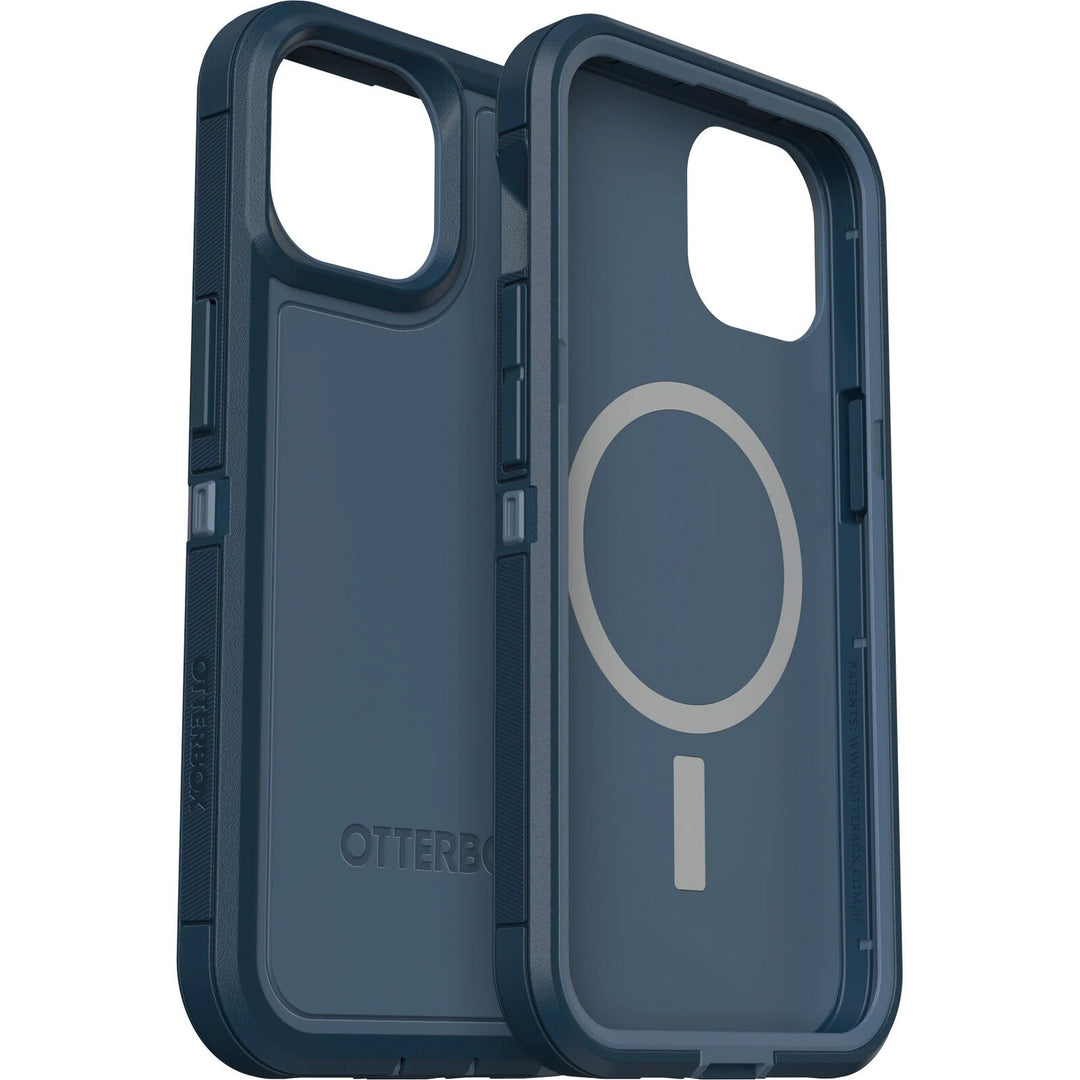 OTTERBOX Apple iPhone 14 / iPhone 13 Defender Series XT Case with MagSafe - Open Ocean (Blue) (77-89805), 5x Military St