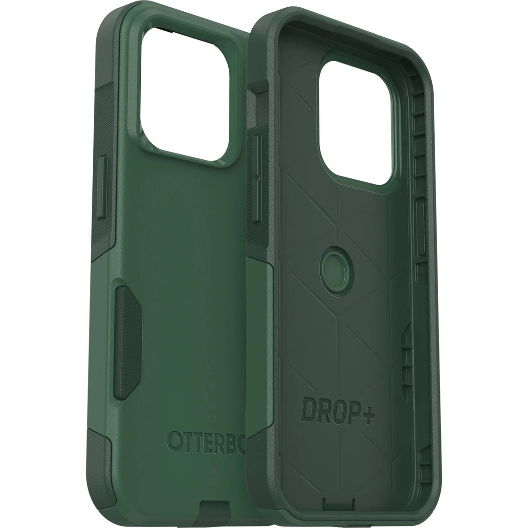 OTTERBOX Apple iPhone 14 Pro Commuter Series Antimicrobial Case - Trees Company (Green) (77-88437), 3X Military Standard