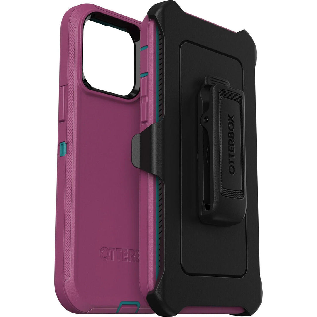 OTTERBOX Apple iPhone 14 Pro Max Defender Series Case - Canyon Sun (Pink) (77-88397), 4X Military Standard Drop Protecti