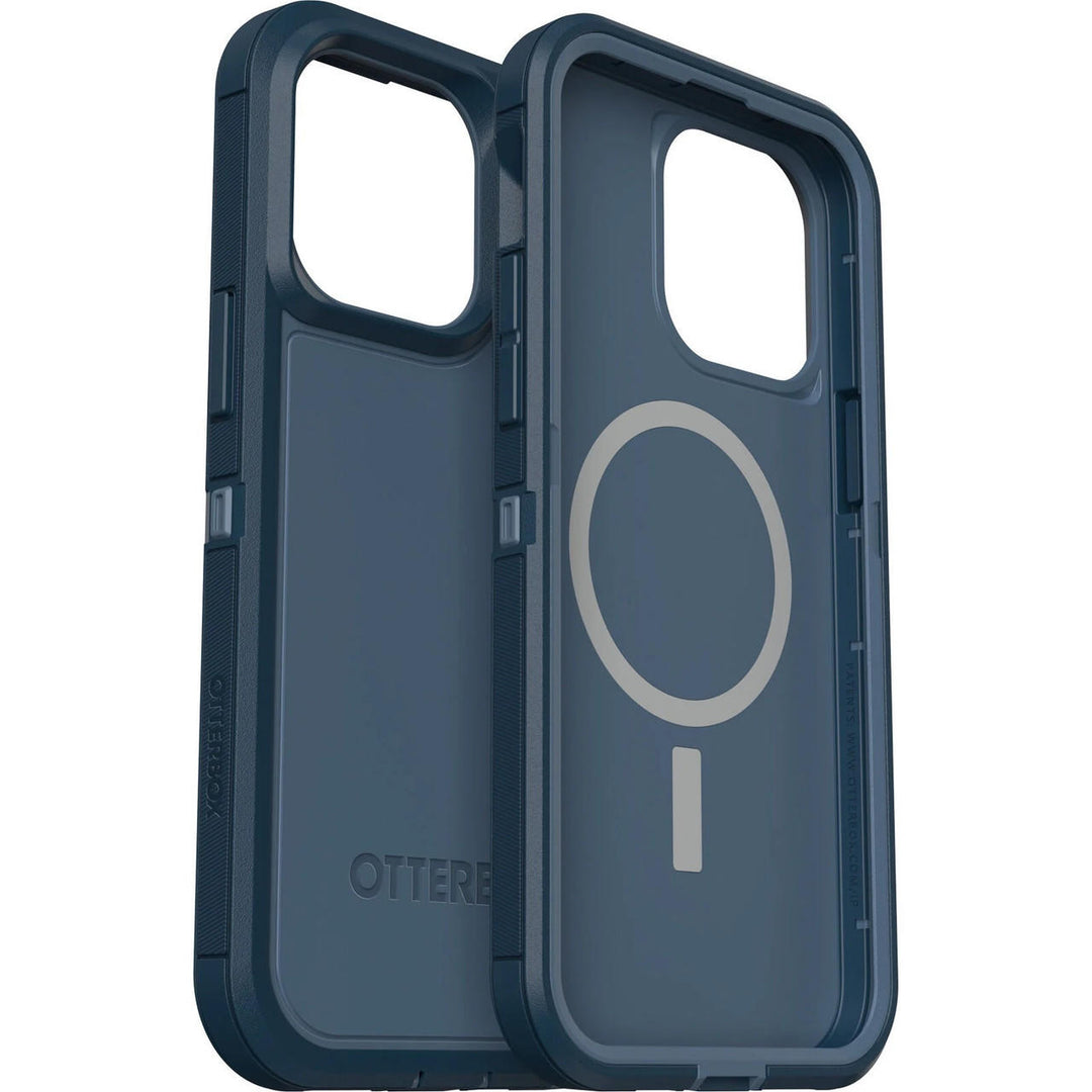 OTTERBOX Apple iPhone 14 Pro Max Defender Series XT Case with MagSafe - Open Ocean (Blue) (77-89134), 5x Military Standa