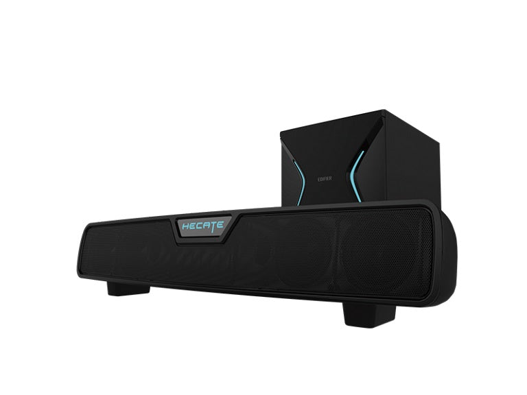 EDIFIER G7000 DTS Surround Sound Wireless Subwoofer Gaming Speakers -BT/Black/DTS Surround Sound/RGB/5.8Ghz Wireless Sub