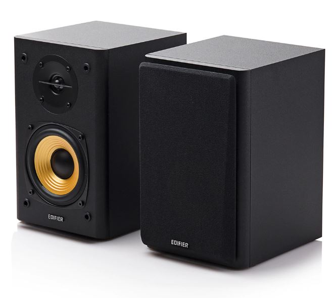 EDIFIER R1000T4 Ultra-Stylish Active Bookself Speaker - Uncompromising Sound Quality for Home Entertainment Theatre - 4i