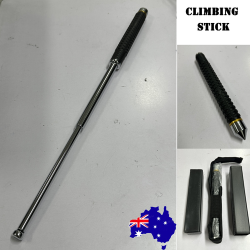 Folding Climbing Stick Walking Hiking Stick Ultralight Trekking Pole