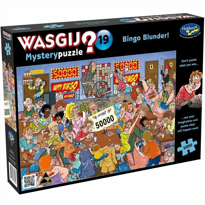Wasgij Puzzle 1000 Piece - Mystery 19 - Bingo Blunder