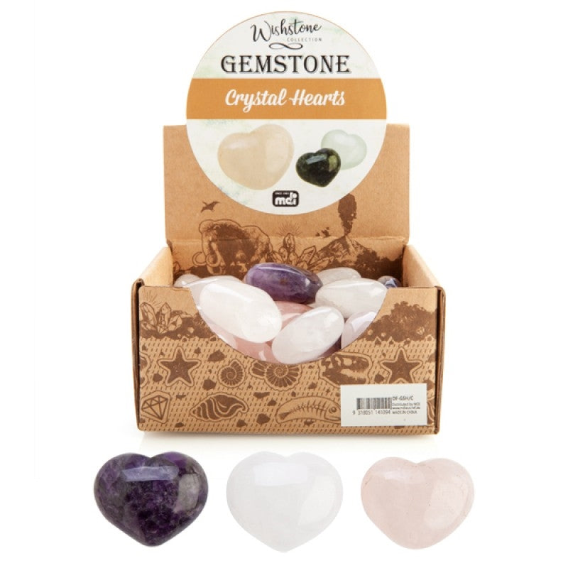 Gemstone Crystal Hearts (SENT AT RANDOM)