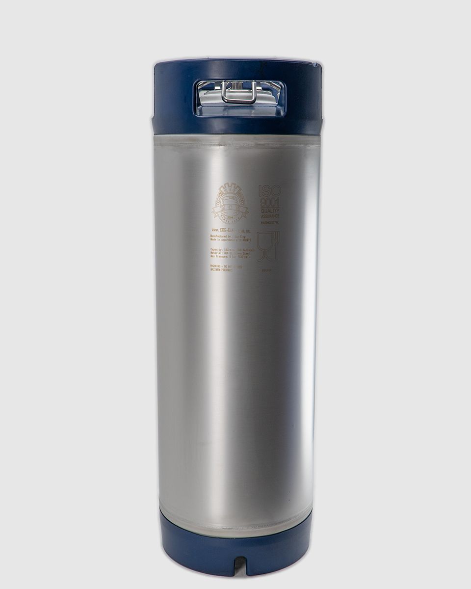 Keg King - True Blue 19L Ball Lock Cornelius "corny" keg