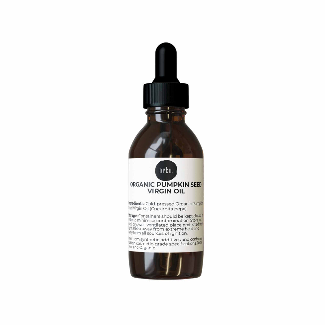 Orku 25ml Organic Pumpkin Seed Oil Virgin Cold Pressed Unrefined Cosmetic Gr.