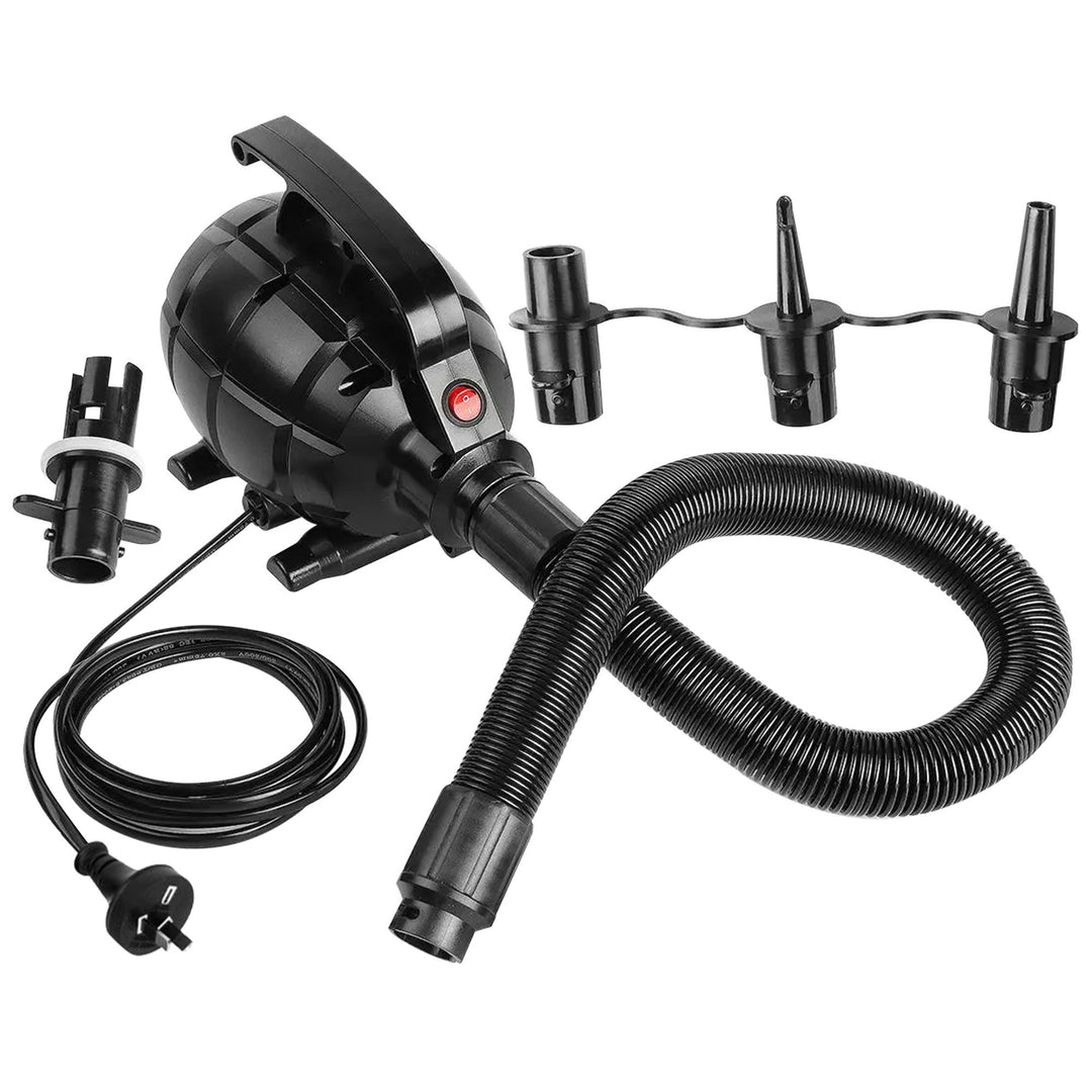 Kahuna 500w Isup Electric Air Pump - Efficient Inflatable Device For Rapid Airflow, Use For Airtrack Mats, Rafts, Air Ma