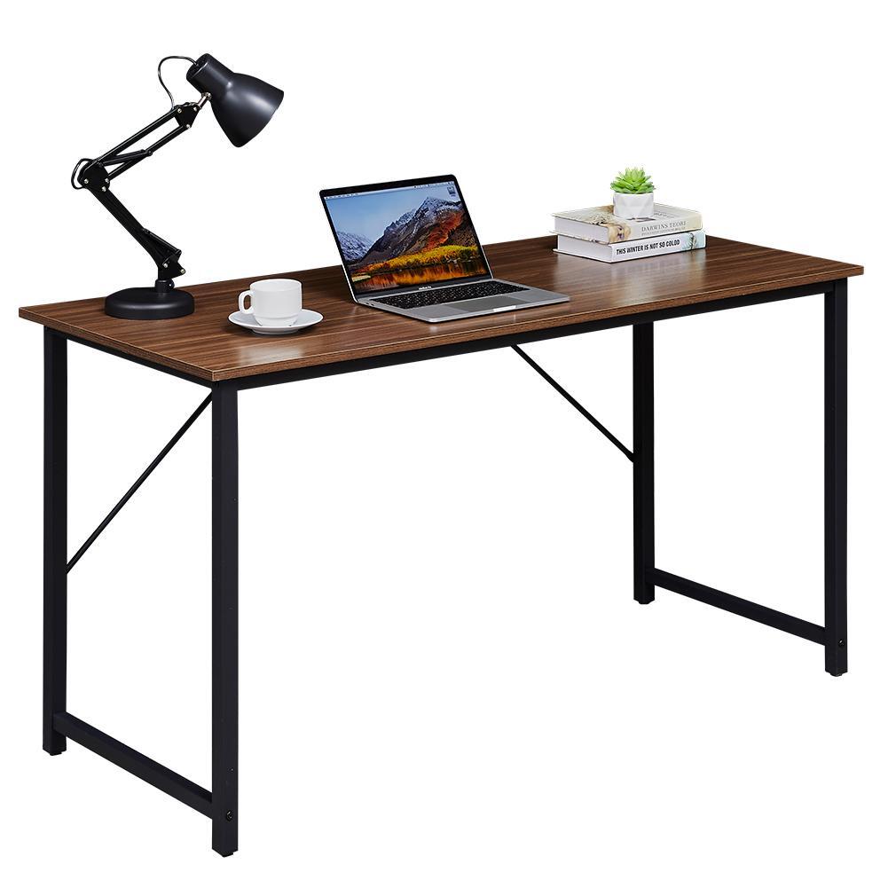YES4HOMES Computer Desk, Sturdy Home Office Gaming Desk for Laptop, Modern Simple Style Writing Table, Multipurpose Work