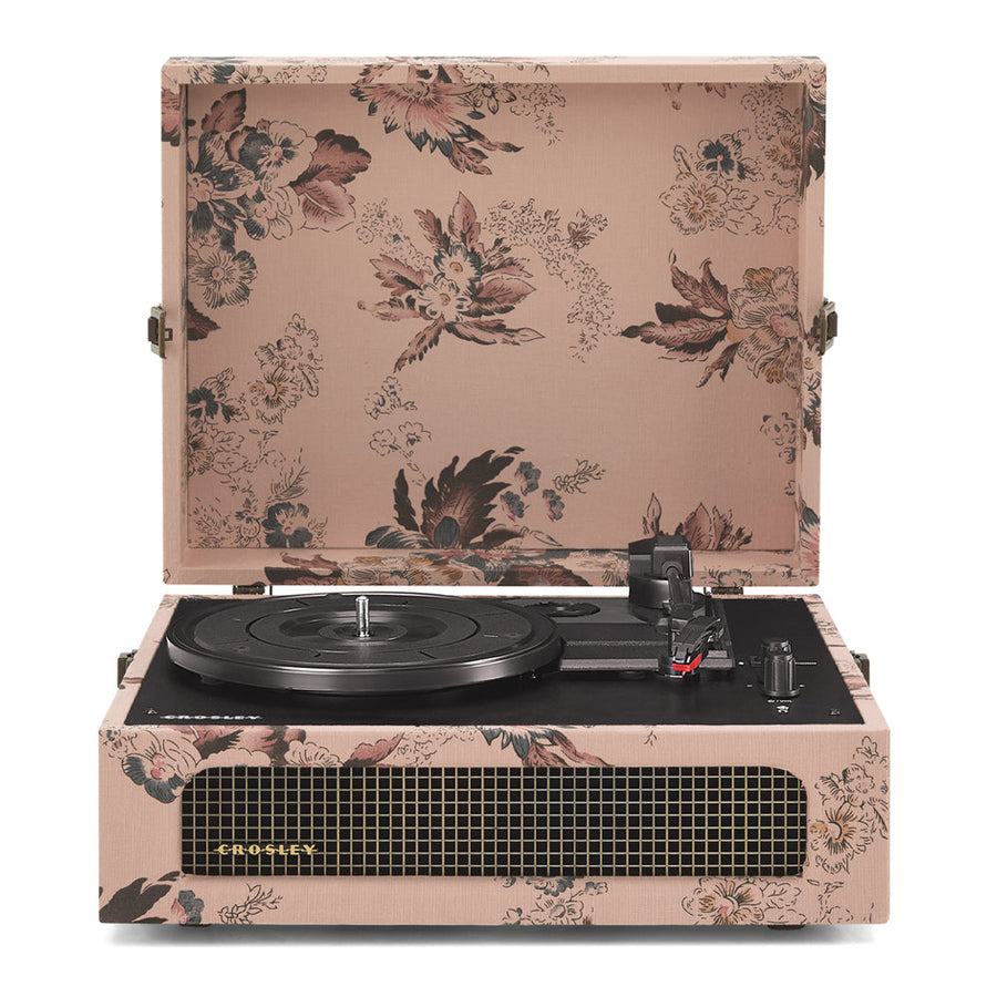 Crosley Voyager Bluetooth Portable Turntable - Floral