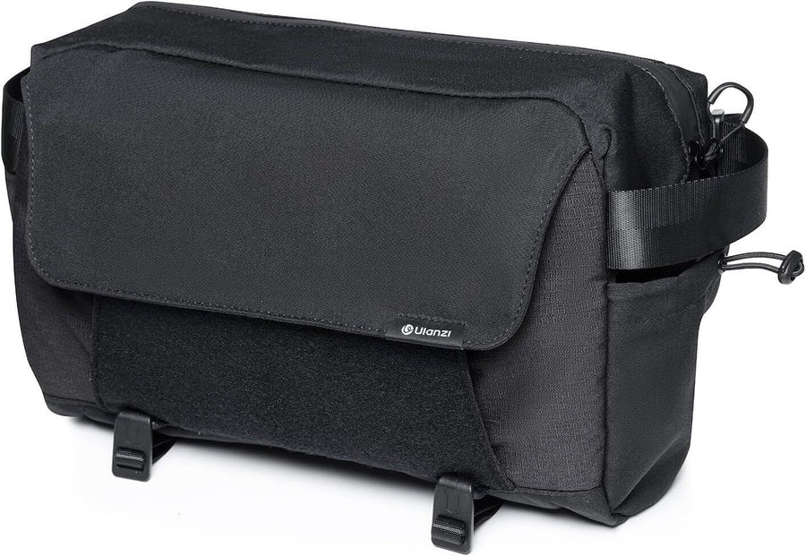 ULANZI BP11 8L Camera Sling Bag with Tripod Holder for Men Women, Lightweight Splash-proof DSLR/Mirrorless Anti-Theft Crossbody Bag for Travel Hiking Photography Customizable Front Pocket Camera Bag