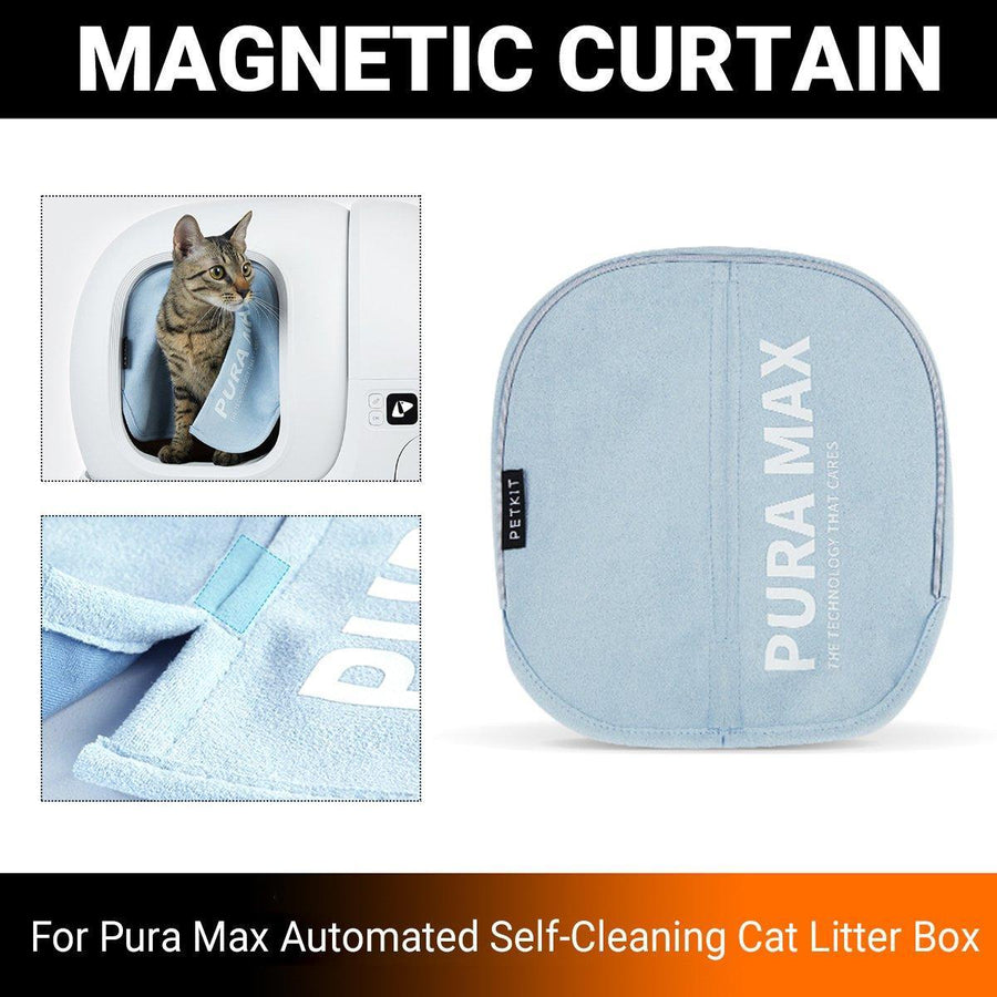 Magnetic Dustproof Door Curtain for Smart Cat Litter Box MAX Special Design