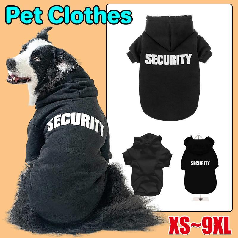Pet Dog Clothes Hoodie Warm Winter Jumper Puppy Cat Clothing Coat Jacket Shirt - 7XL