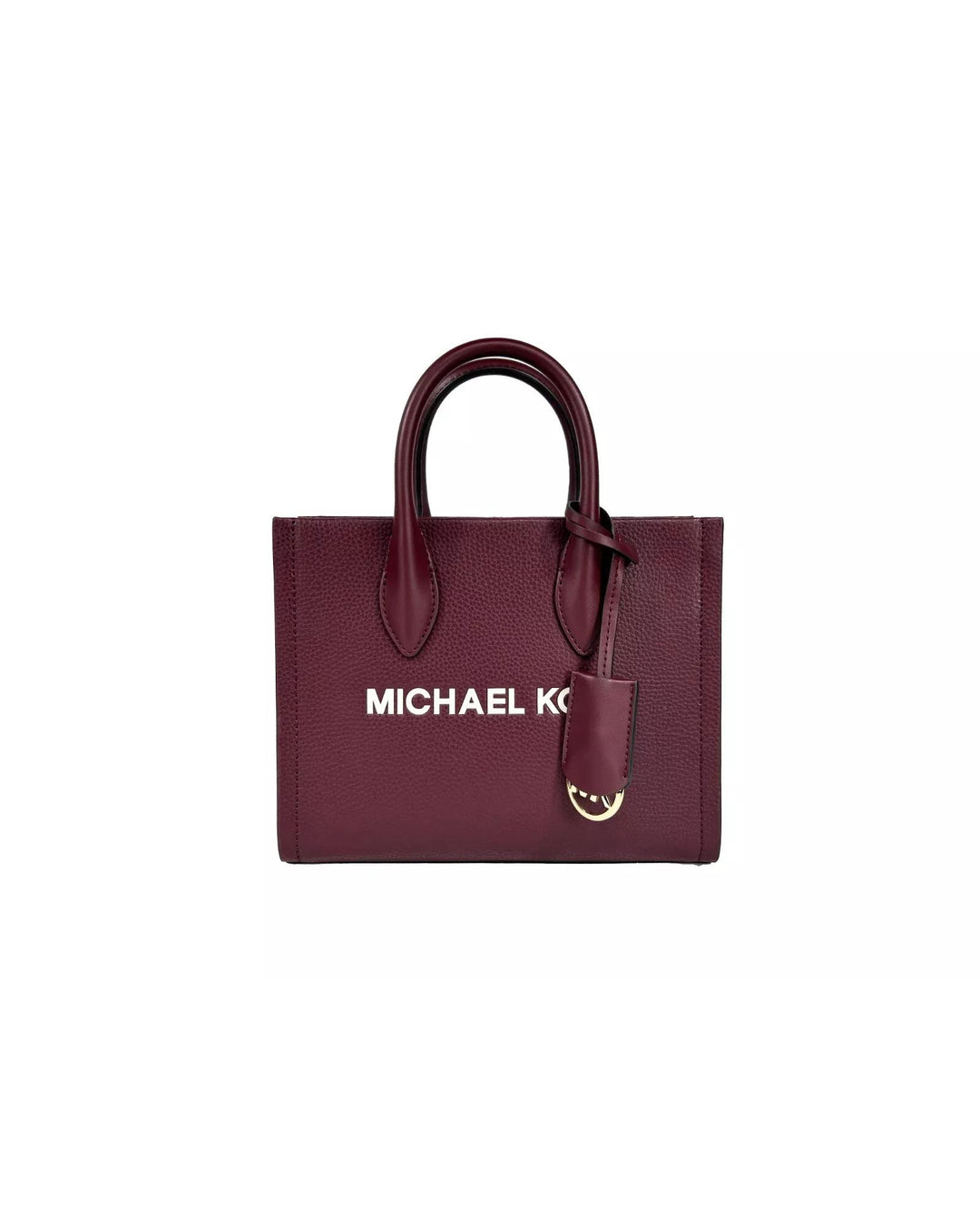 Michael Kors Women's Mirella Small Top Zip Tote Bag Maroon - One Size