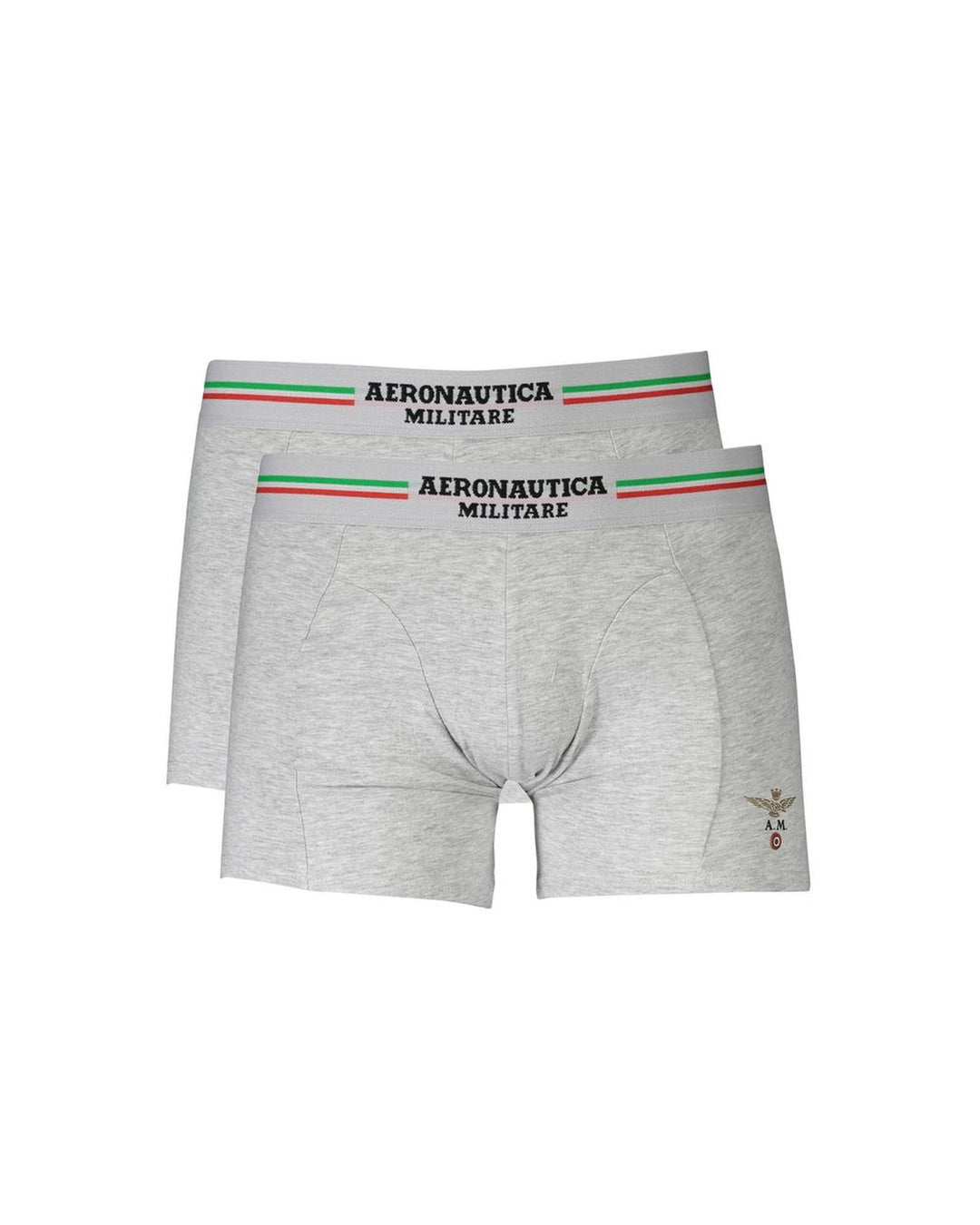 Aeronautica Militare Men's Gray Cotton Underwear - 2XL