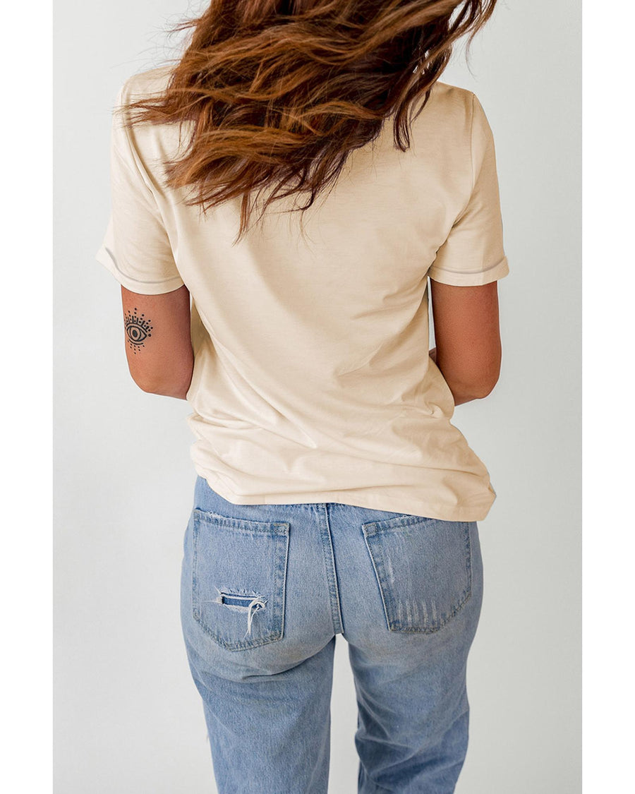 Khaki Flannels Hayrides Pumpkins Sweaters Bonfires Tee - XL