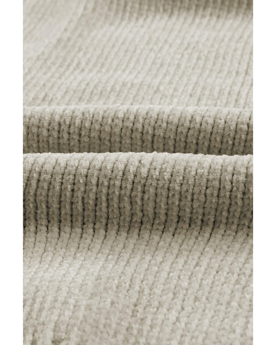 Gray Buttons Front Pocketed Sweater Cardigan - L