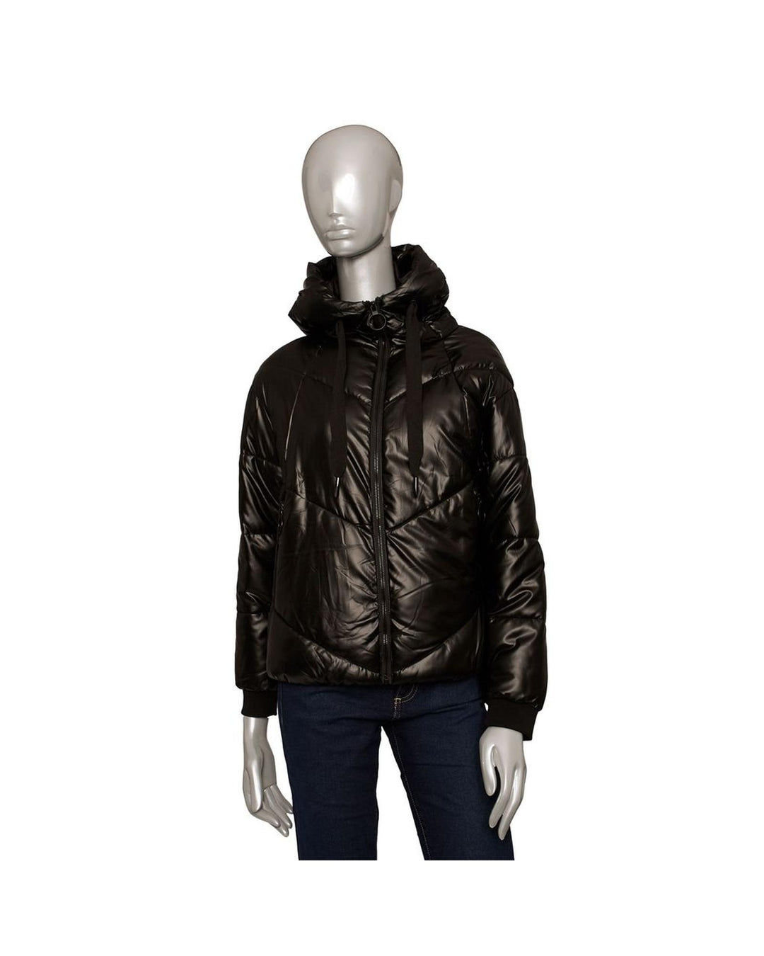 Baldinini Trend Women's Black Polyester Jackets & Coat - XL