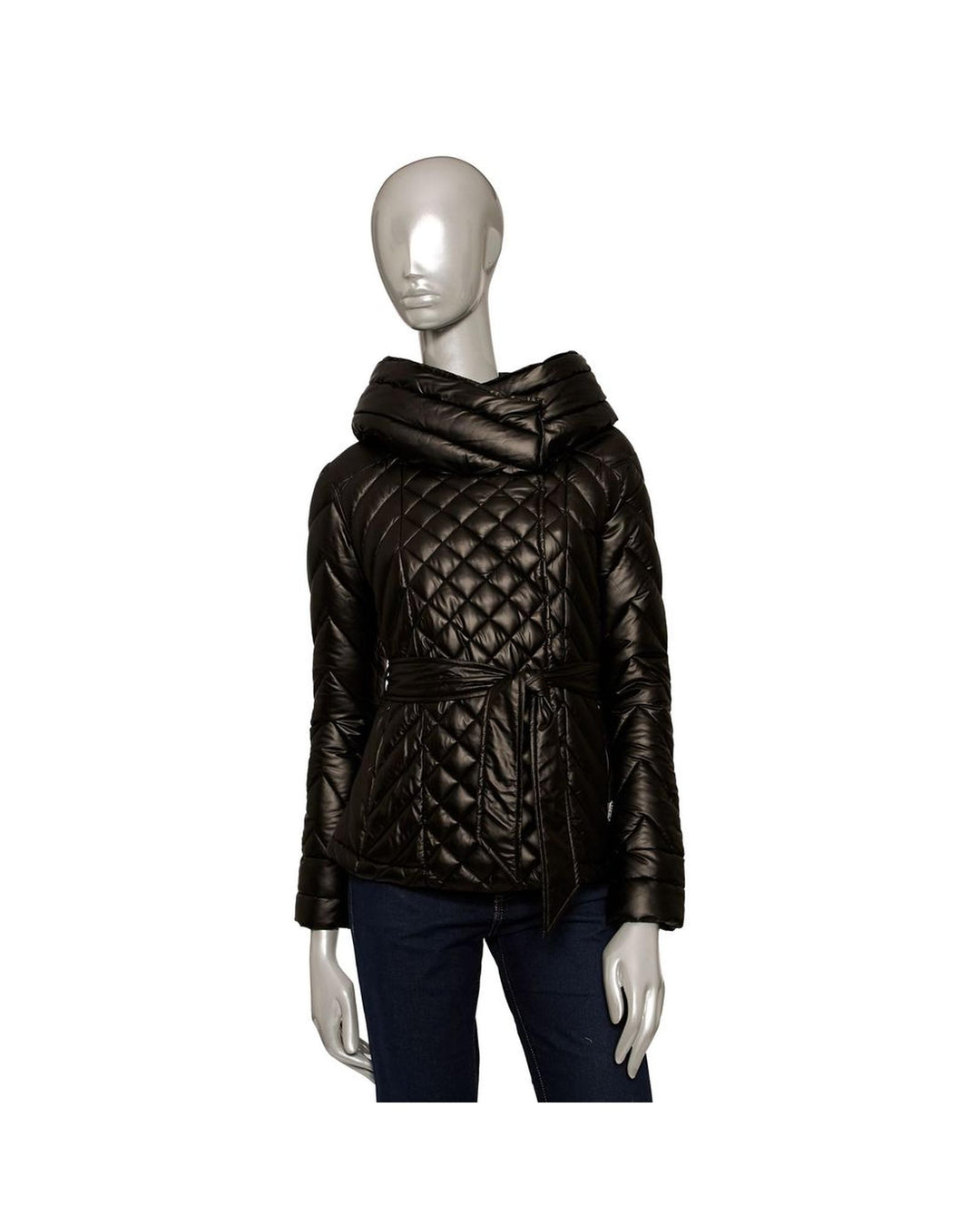 Baldinini Trend Women's Black Polyester Jackets & Coat - XL