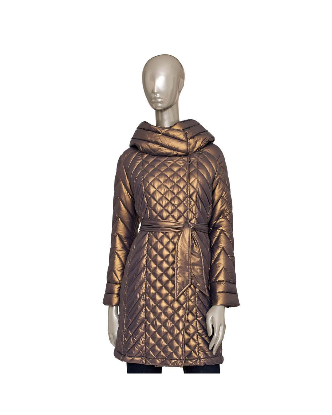 Baldinini Trend Women's Brown Polyester Jackets & Coat - M