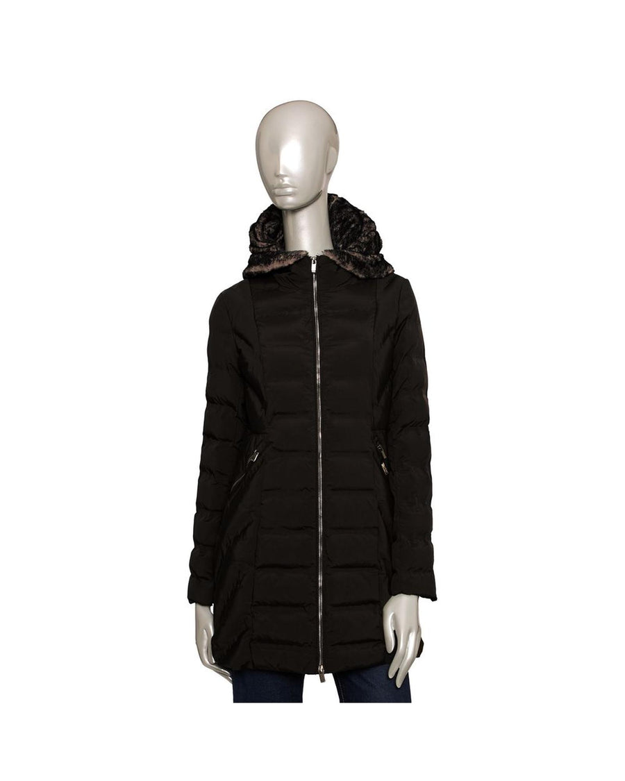 Baldinini Trend Women's Black Polyester Jackets & Coat - 2XL