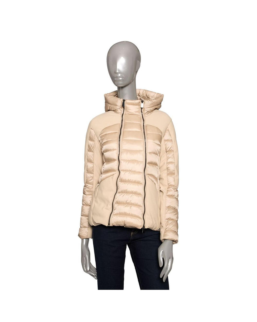 Baldinini Trend Women's Beige Polyester Jackets & Coat - L