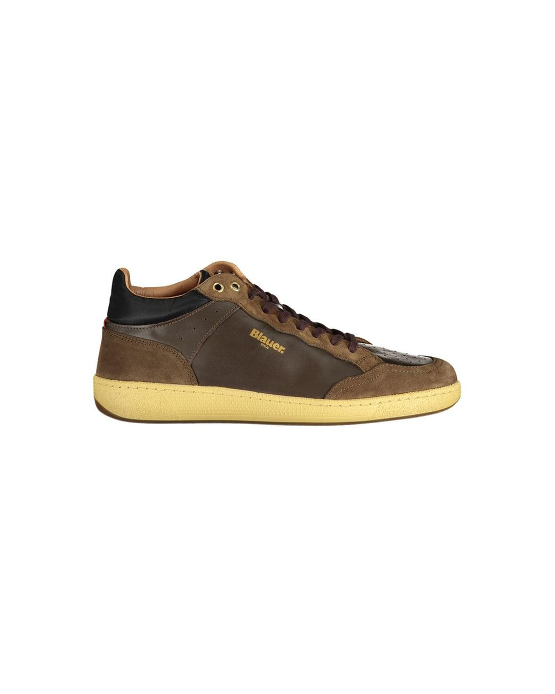 Blauer Men's Brown Polyester Sneaker - 42 EU