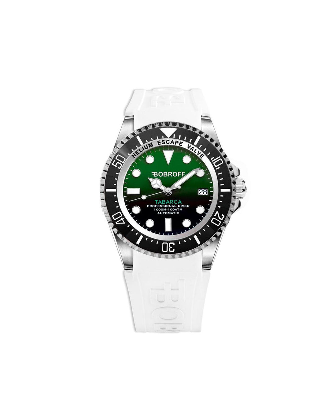 Bobroff Men's White Rubber Watch - One Size