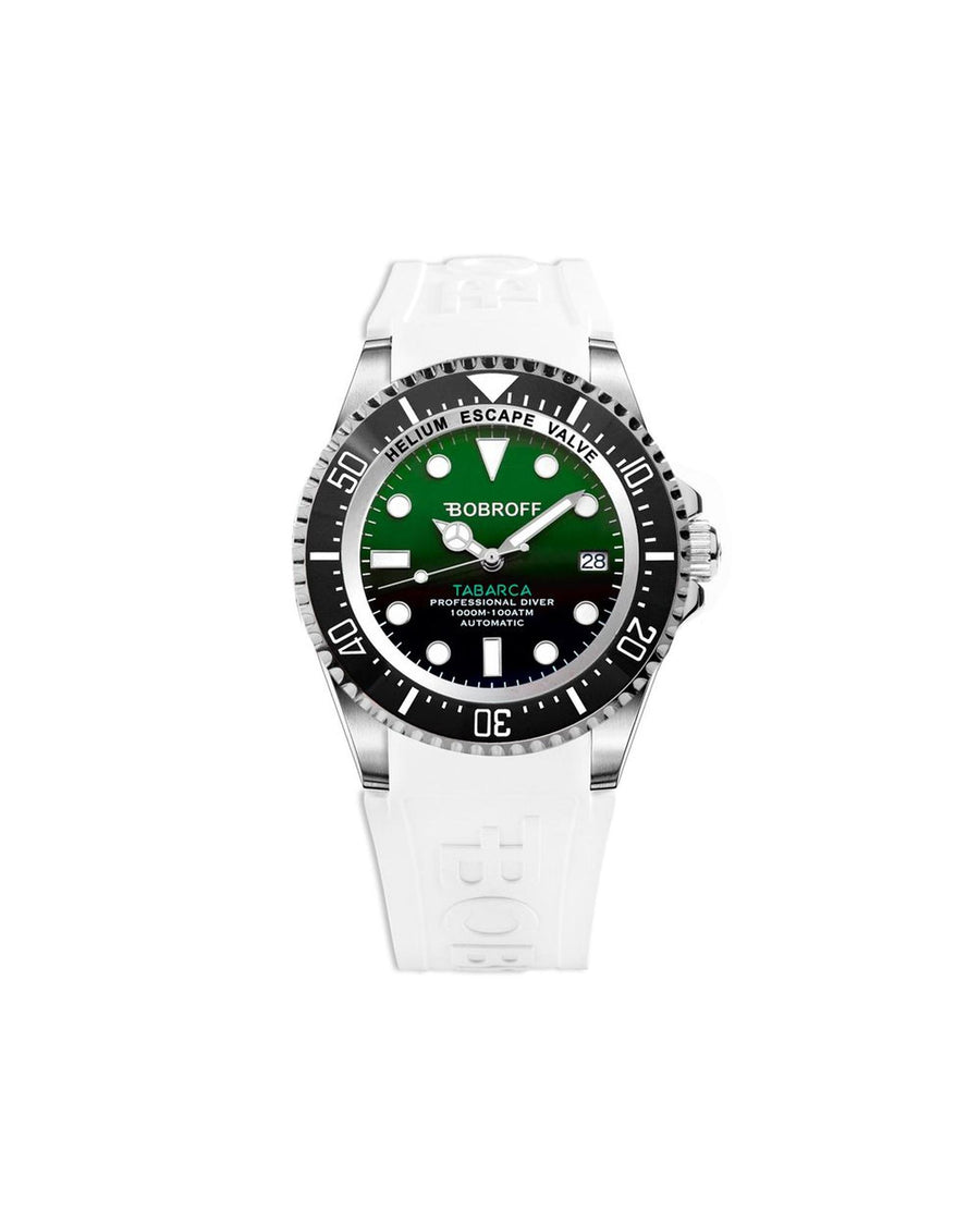 Bobroff Men's White Rubber Watch - One Size