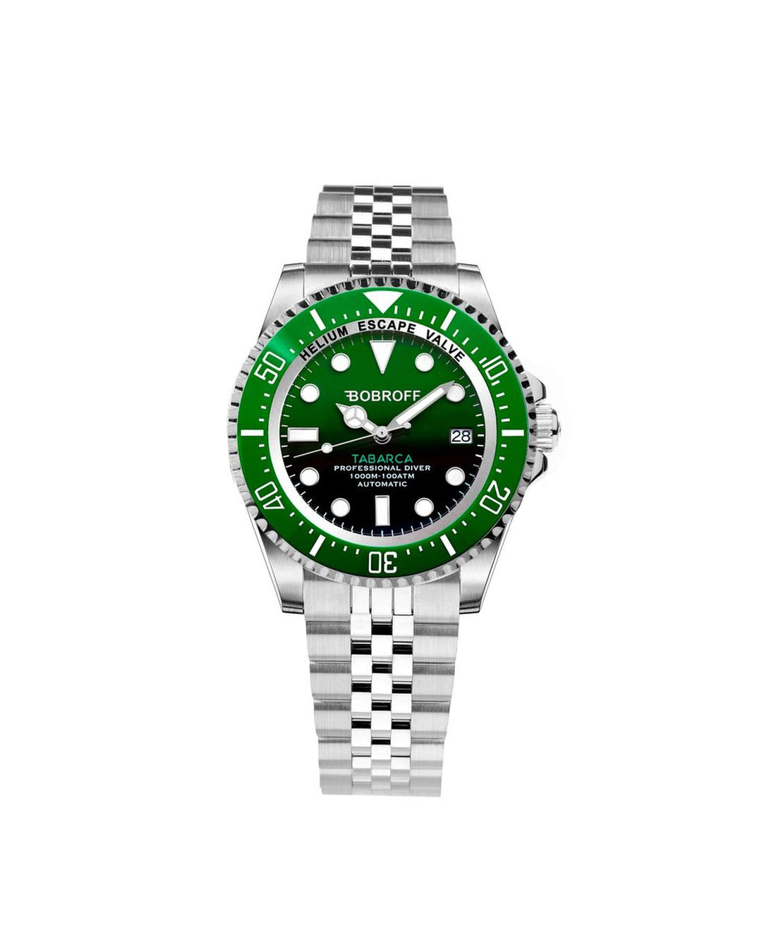 Bobroff Men's Silver Stainless Steel Watch - One Size