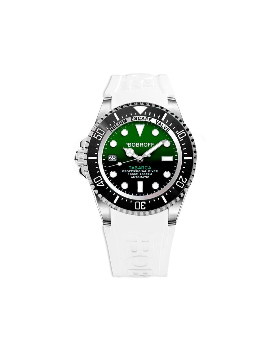 Bobroff Men's White Silicone Watch - One Size