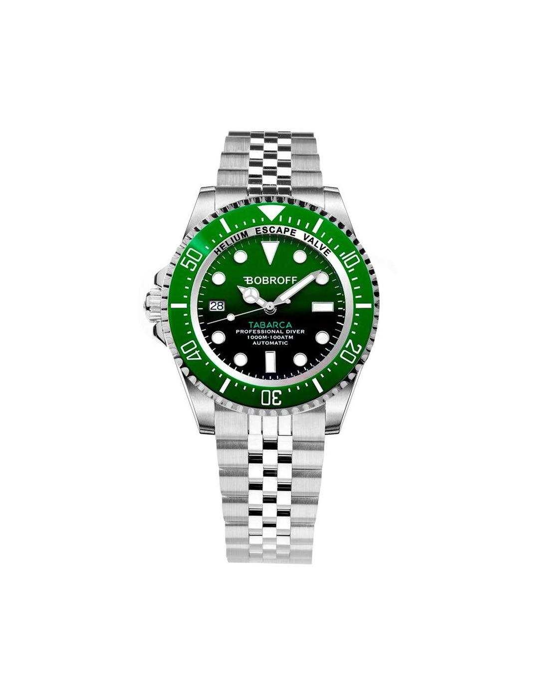 Bobroff Men's Silver Stainless Steel Watch - One Size