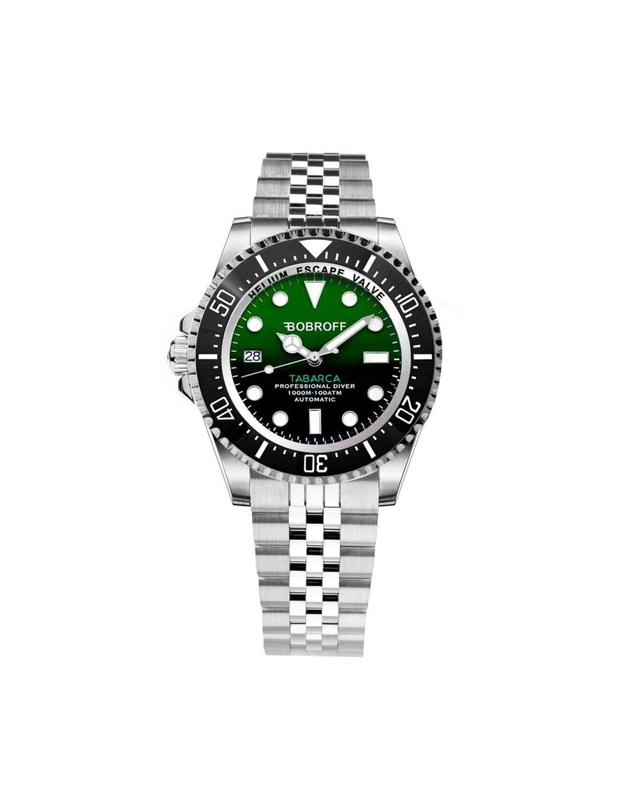 Bobroff Men's Silver Stainless Steel Watch - One Size