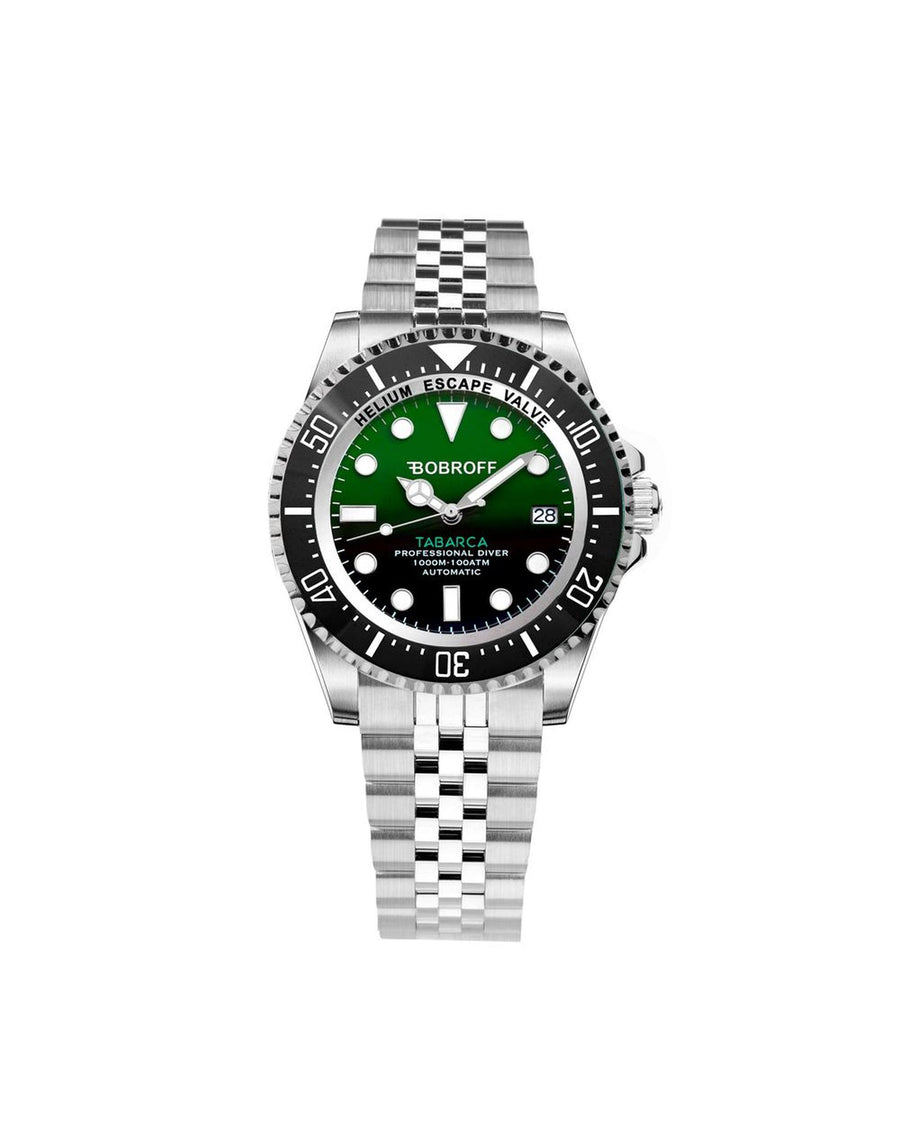 Bobroff Men's Silver Stainless Steel Watch - One Size