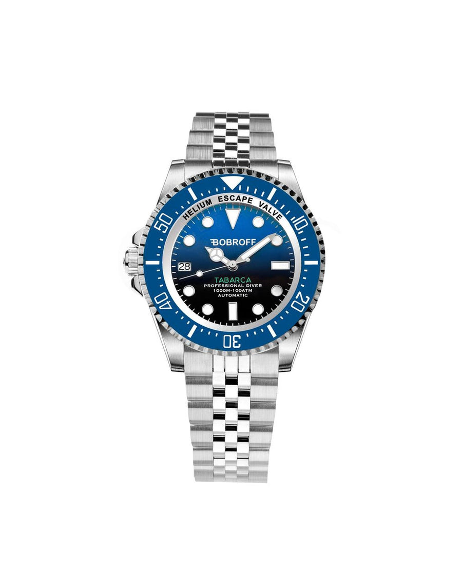 Bobroff Men's Silver Stainless Steel Watch - One Size