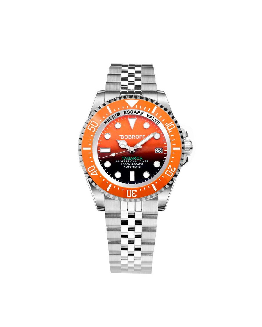 Bobroff Men's Silver Stainless Steel Watch - One Size