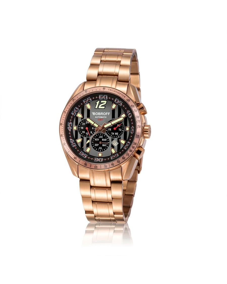 Bobroff Men's Bronze Steel Watch - One Size