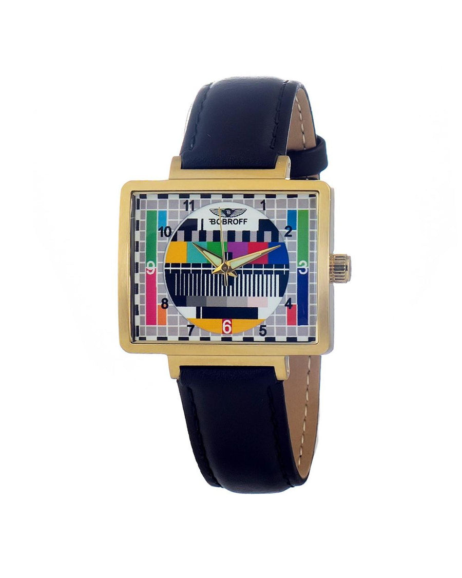 Bobroff Women's Black Leather Watch - One Size