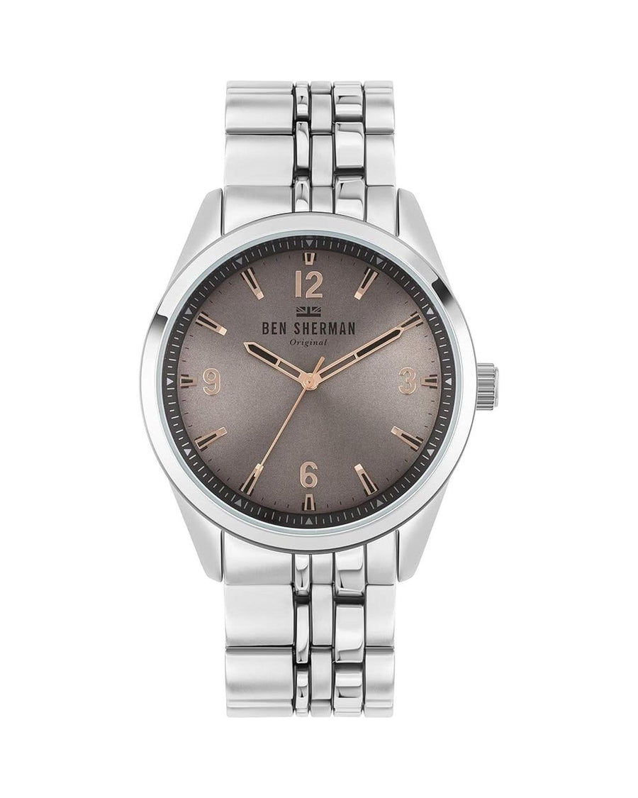 Ben Sherman Men's Gray Stainless Steel Watch - One Size