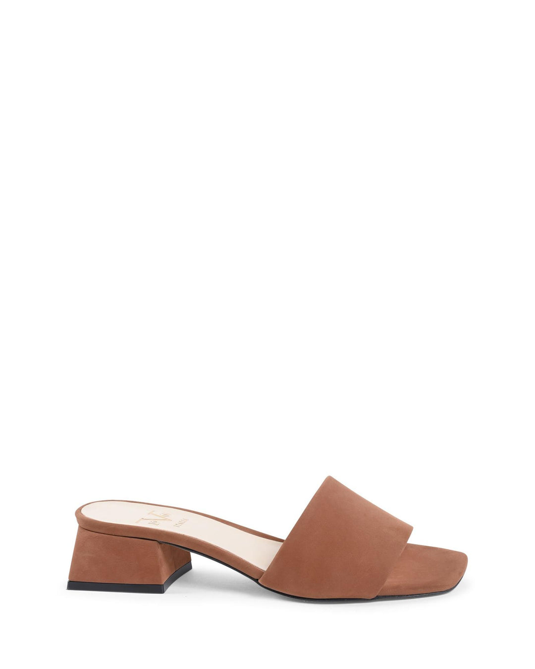 Italian Leather Sandals with 4cm Heel - 39 EU