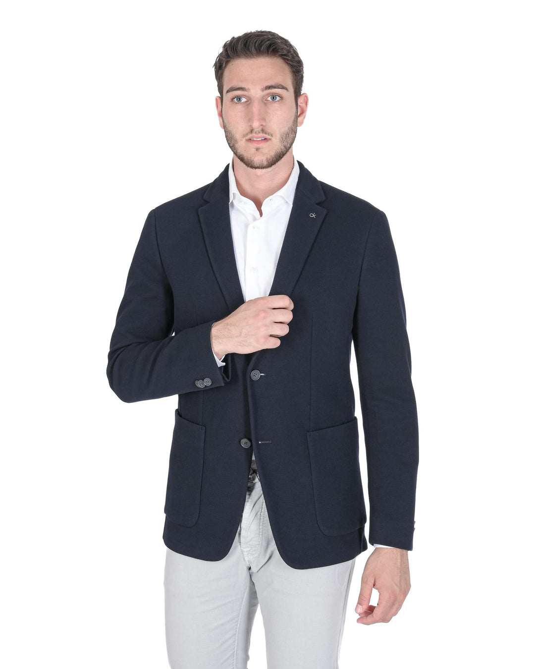 Cotton Blend Blazer - 52 IT
