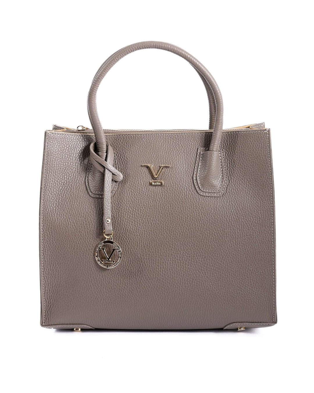 V Italia by VERSACE Leather Tote Bag for Women - One Size