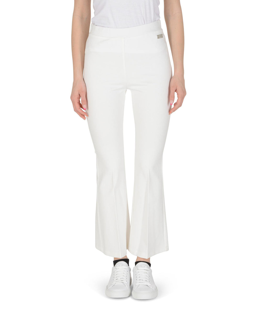 High-Waist Trousers - L